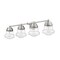 Z-Lite Vaughn 4 Light Vanity, Brushed Nickel And Clear Seedy 736-4V-BN - alternate 5